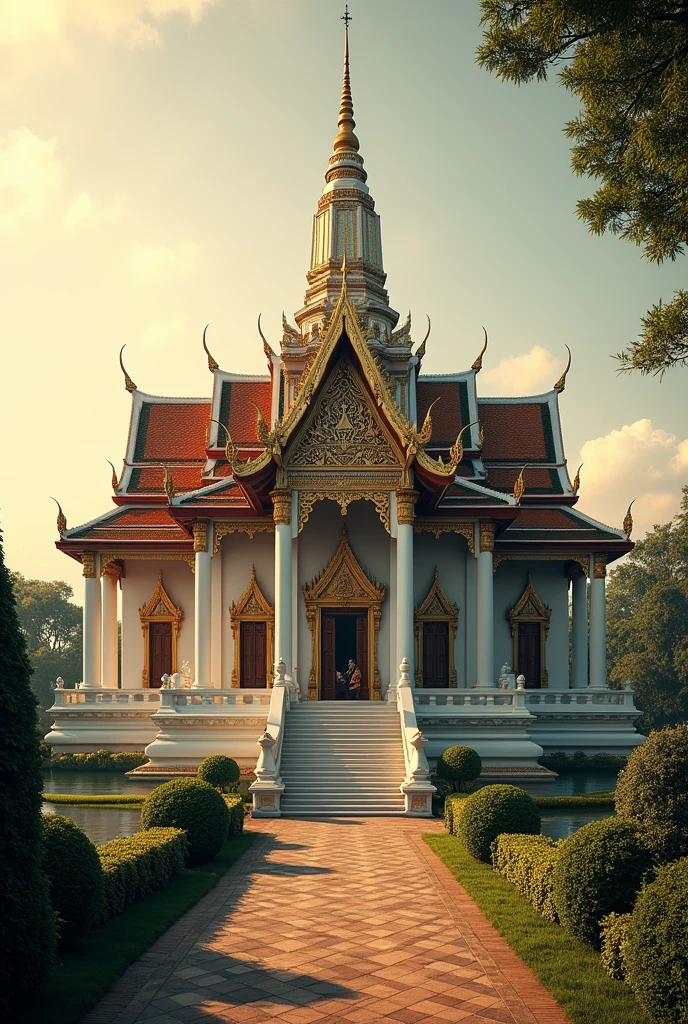 Photo of Thai ancient palace 