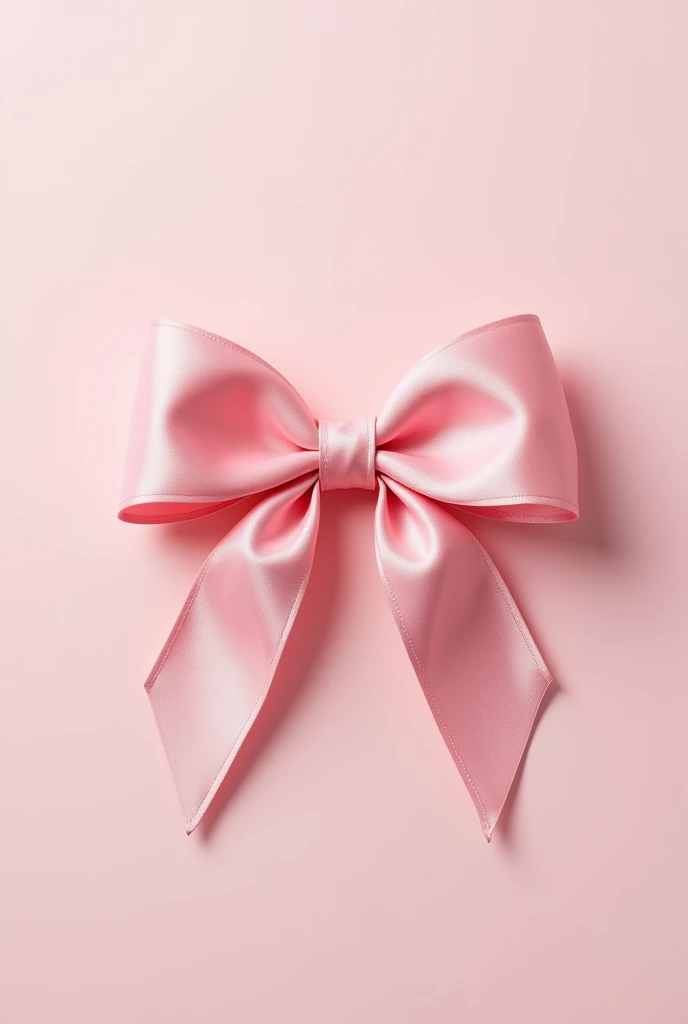 pink bow without background