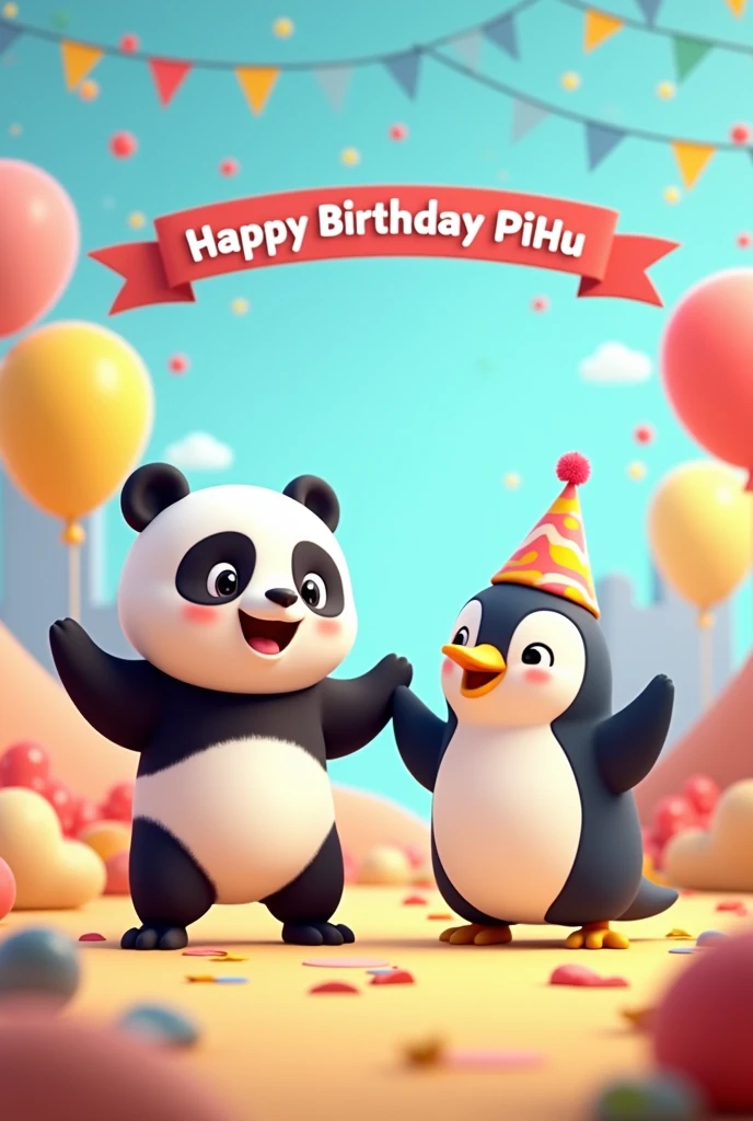 Animated image Happy Birthday PiHu