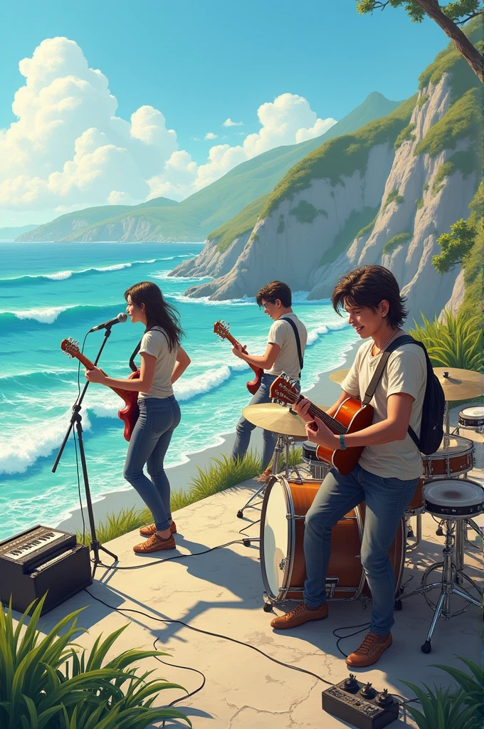 Musical Band Study record of coasts