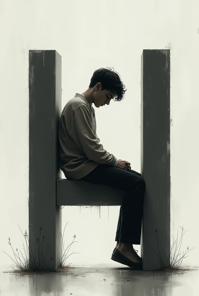 sitting On H, latter sad boy style