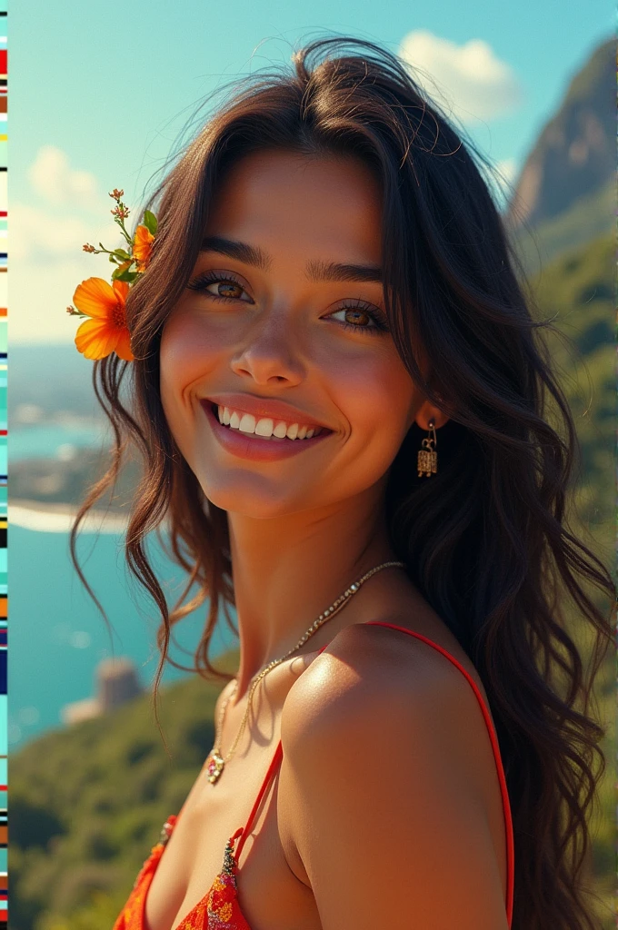 Beautiful woman from Rio de Janeiro