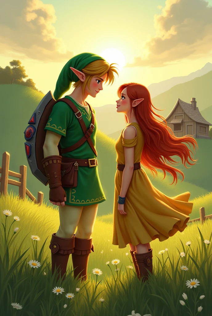 Link and Malon