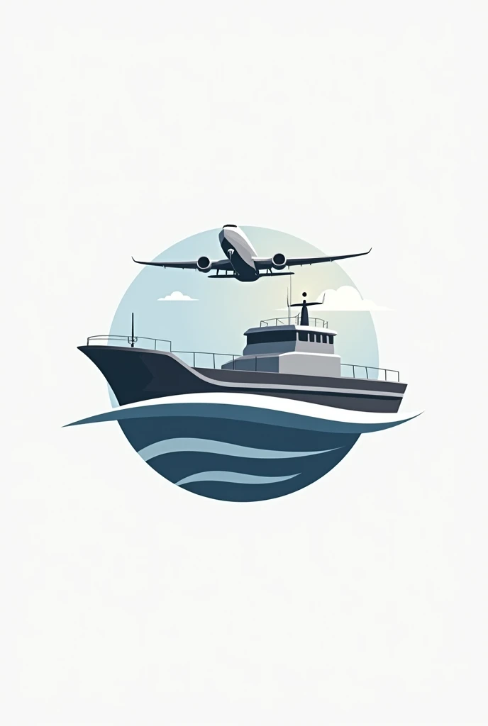(photorealism:1.2) I want to create a logo that says Anel customs and has a ship and a plane