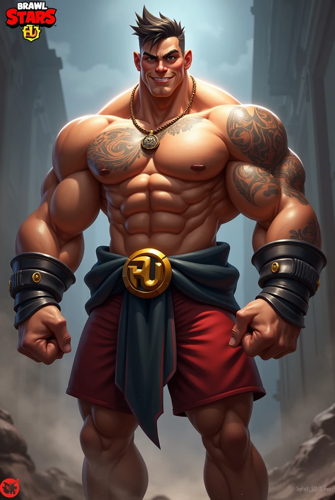 Charlie de brawl stars sin ropa