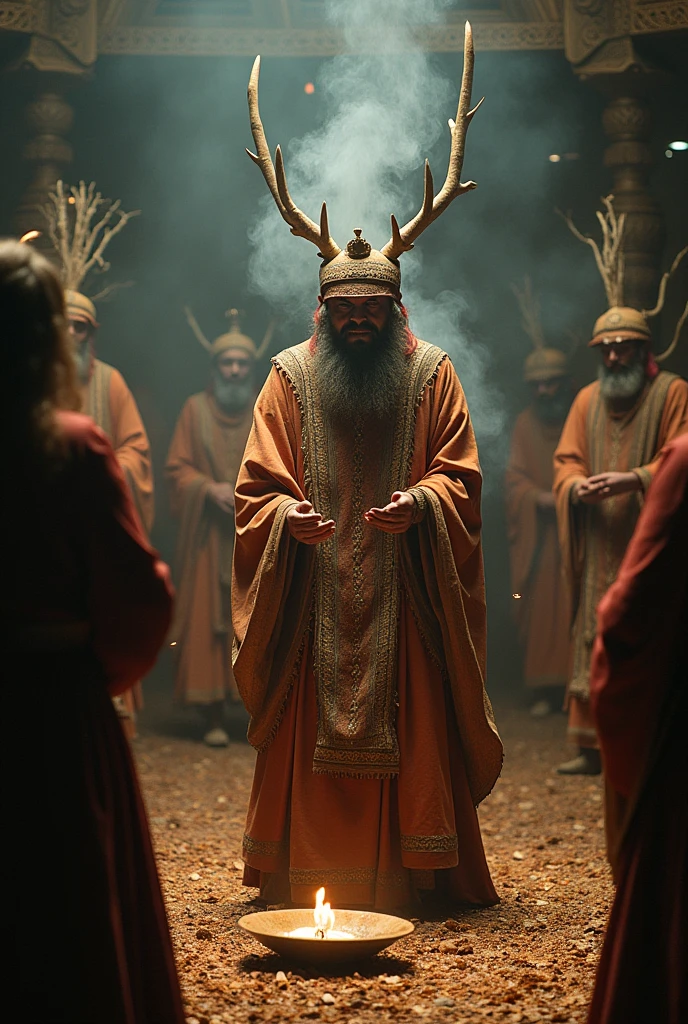 grand ceremonies, special objects and mysterious rituals performed by the people to ensure that the spirit of their ancestors were at peace