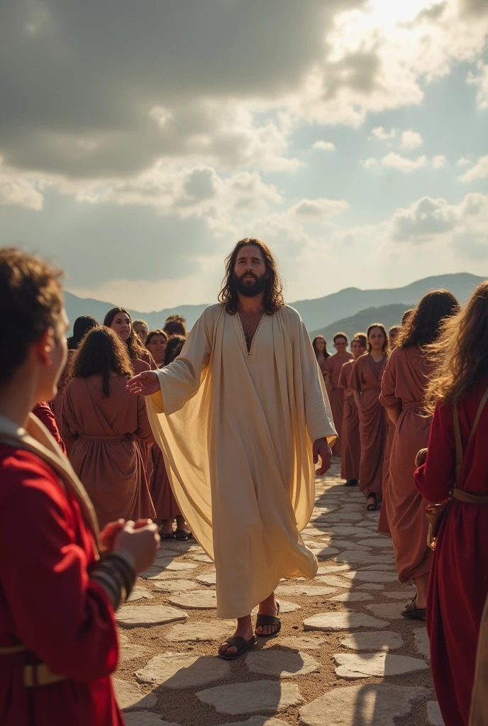 people being free with jesus in greece
