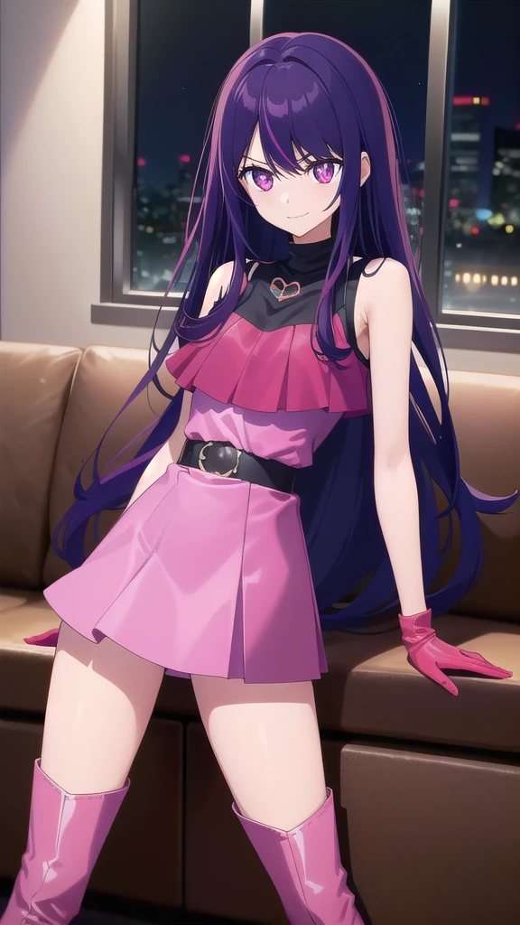 Anime, 15 year old girl, sexy, senos grandes, sensual, falda corta, sonrojada, exitada