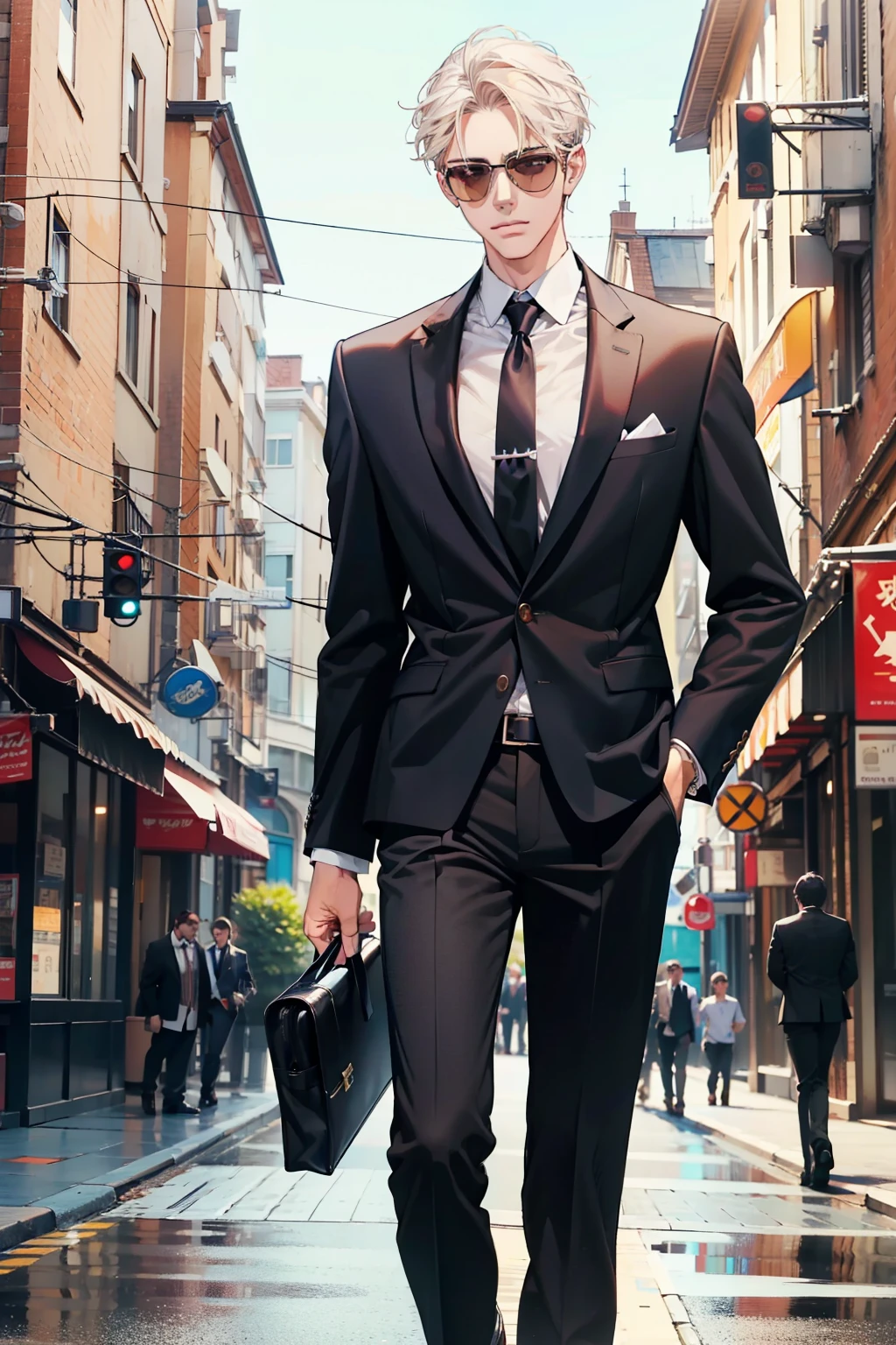 cool guy, boy,college age,extremely pretty,detailed short hair,Business suit,In fashion,A high resolution,Need,fotorRealista,Realist,real