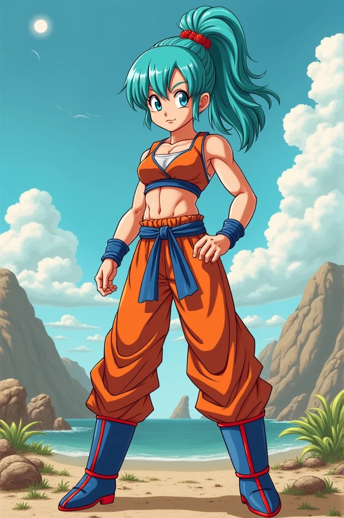 C-21 de dragon ball, nue, tetas grandes