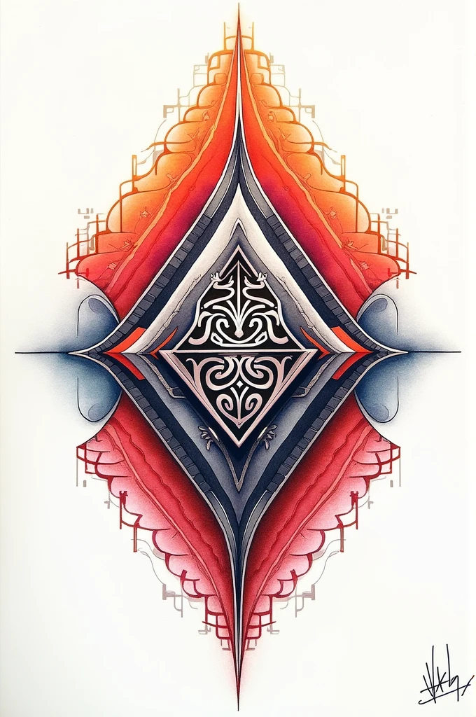 Draw your desired geometrical shape
Fill the shape with okir design.
Please research for pictures and illustrations of okir designs for Inspiration.
You may use a pencil before finalizing your design with a permanent marker.