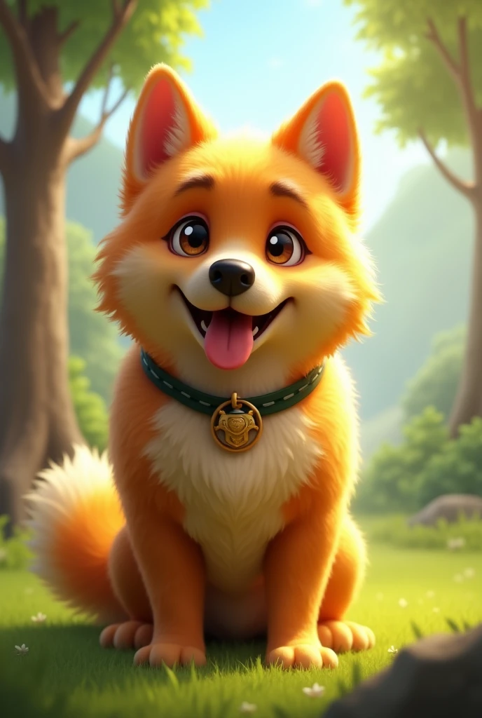 a dog