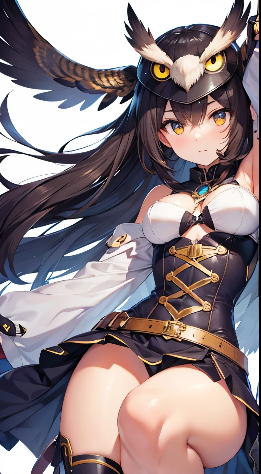 Owl woman ultra high definition