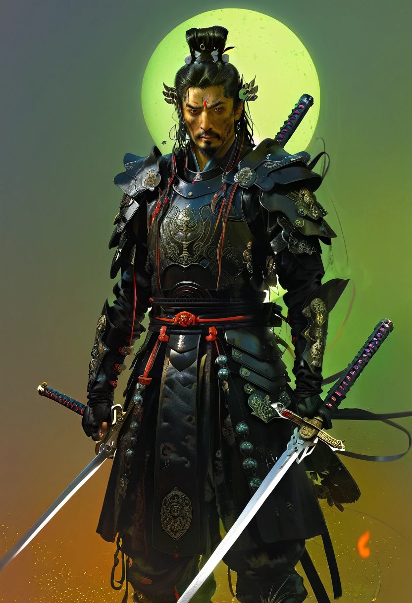 The Warlord, cyberpunk samurai warrior, Scary Garry, Anime, Michael Whelan, Gothic, Futuristic Cyborg goddes. by Marc Simonetti, concept art, deviantart