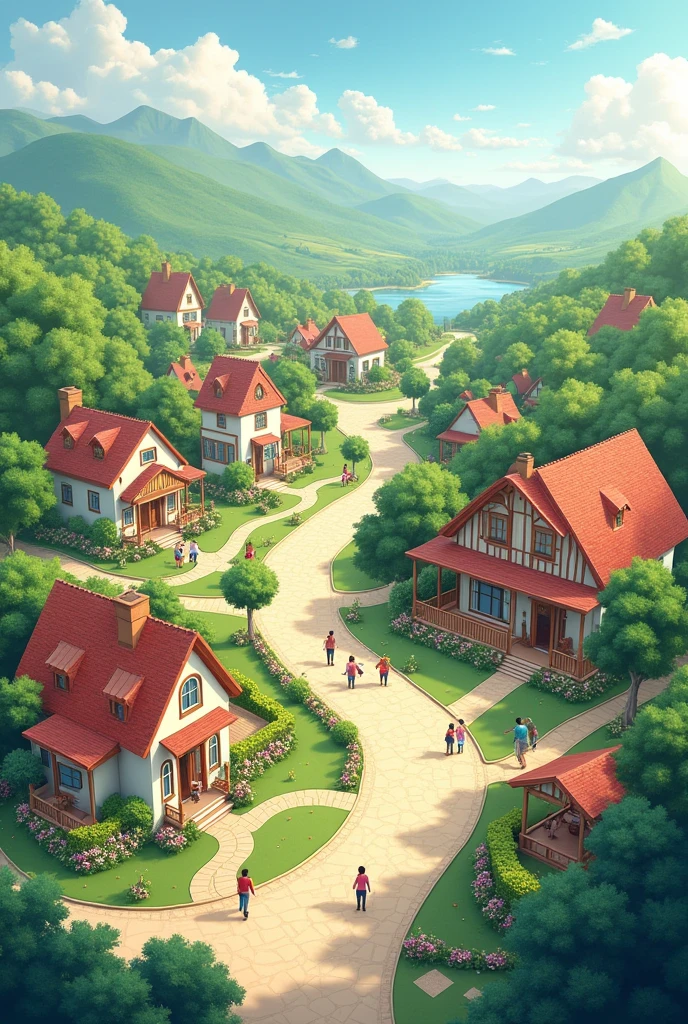 Illustrate the best place to live