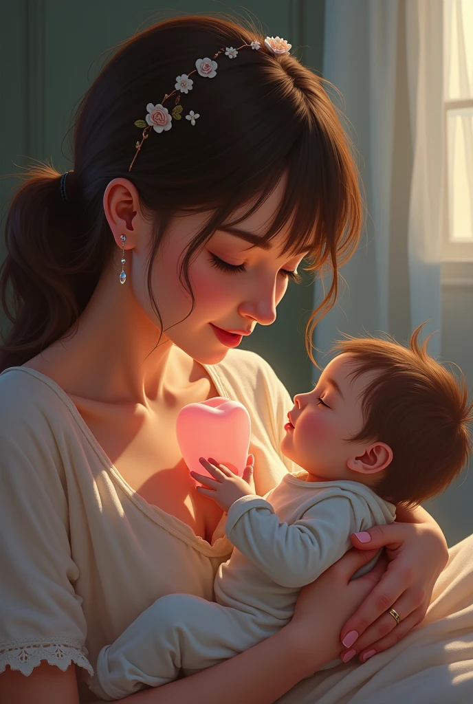 Mother molar breastfeeding