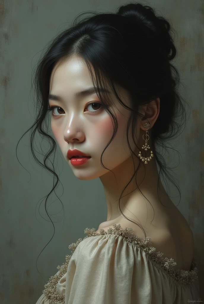 A woman