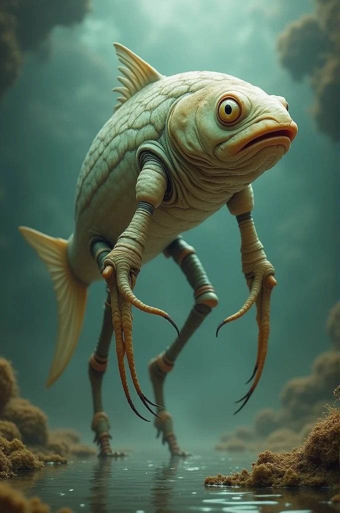 Fish with legs