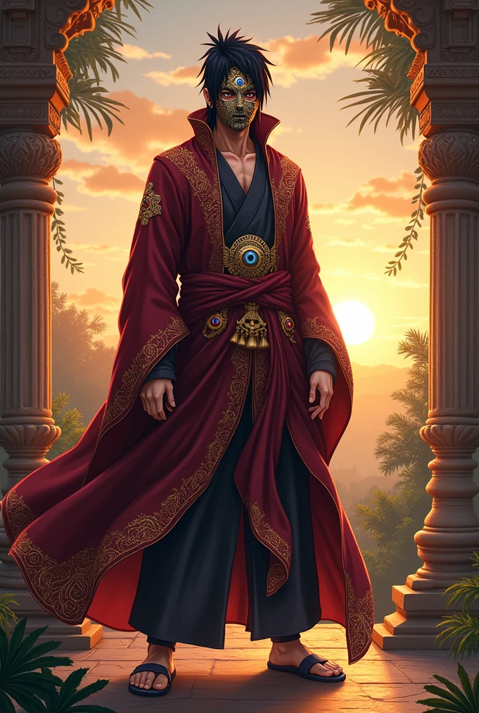 Obito uchiha in indian traditional look