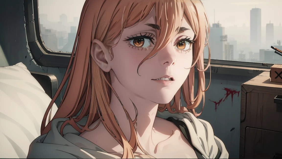 masterpiece, fabulous, Best quality, a high resolution, 1 girl, ((One)), colorfull, blonde, dangerous,bright eyes,(yellow eyes), One, , mesmerizing eyes, neon, smileing, scary smile, madness, ((blood, colorful, ink)) Intimate rupture,cyberpunk, Digital art, high detail, modern, difficult, perfect face, Traced lights, Backlight, scary, (sensual), mysterious, blood, CINEMATIC BREAK , Backlight, sparkling eyes, art, wallpaper, futuristic clothes, fog, BREAK improved, long hair, absurd, crazy smile, HyperstylizationV6, power \(XM\), pupils in the form of symbols