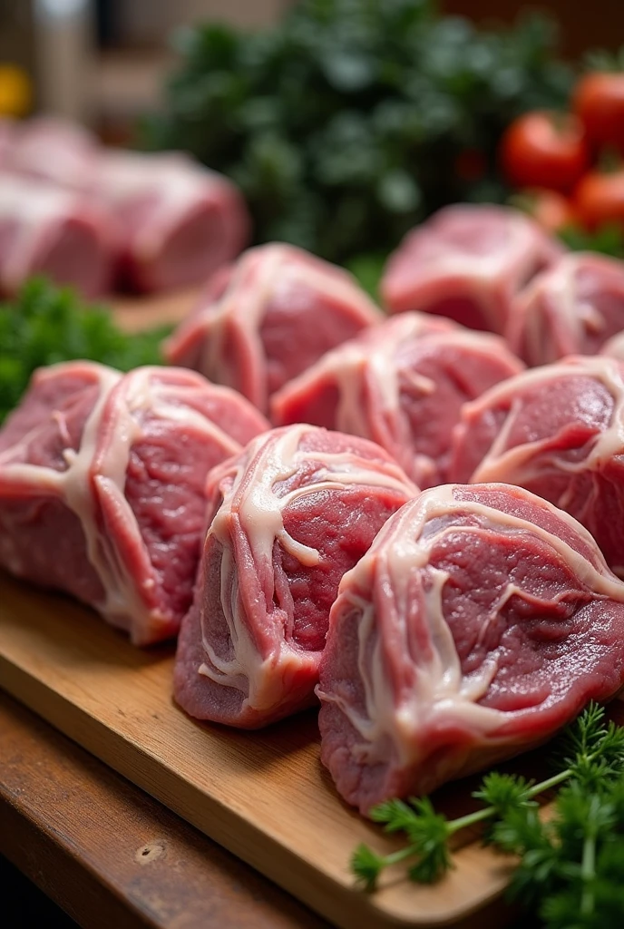 Fresh lamb whole thighs for sale without cho
p