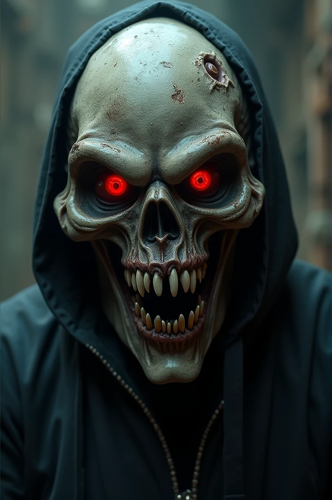 Create a unique mask for a horror character 