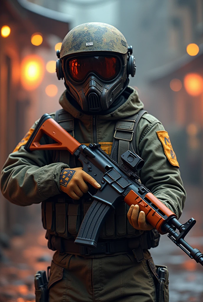 cs player with a disney pixar ak47