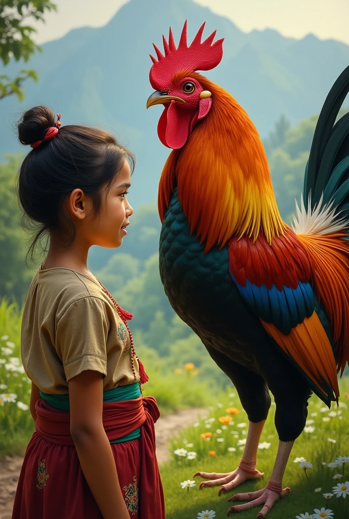 A nepal girl looking at a big cock ????? big breast