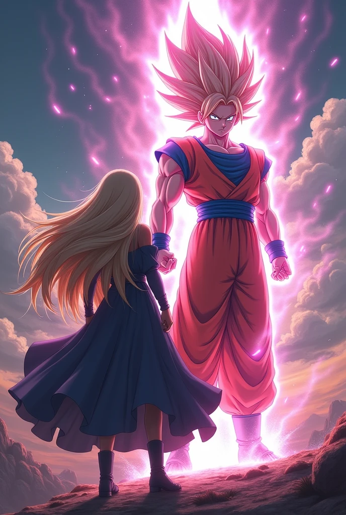 Tsunade Senju(Naruto Shippuden) Couples,son goku(dragon ball Z)ssj rose