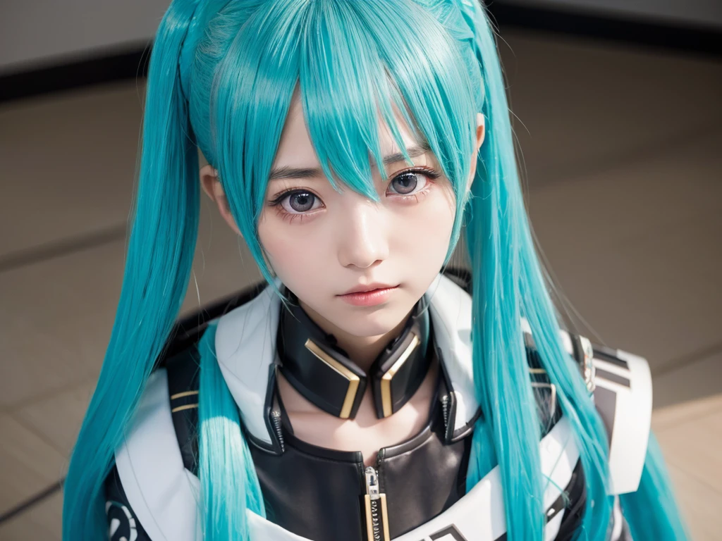 ((Description of Super Giant、8k、Realistic、Hatsune Miku、Cosplay、Japanese women、Cosplayイヤー、Large Breasts、非常に詳細なDescription of Super Giant、超高層ビルよりもはるかに大きいHatsune MikuCosplayイヤー、very small metropolis, Miniature metropolis, 靴の高さしかないMiniature metropolisで、Full body description、Walking、top view)), (Clone avatar depiction、8k、Realistic、Hatsune Miku、Cosplay、Japanese women、Cosplayイヤー、Large Breasts、Highly detailed avatar art、hatsune-miku one girl clones, 1 girl is cloning)