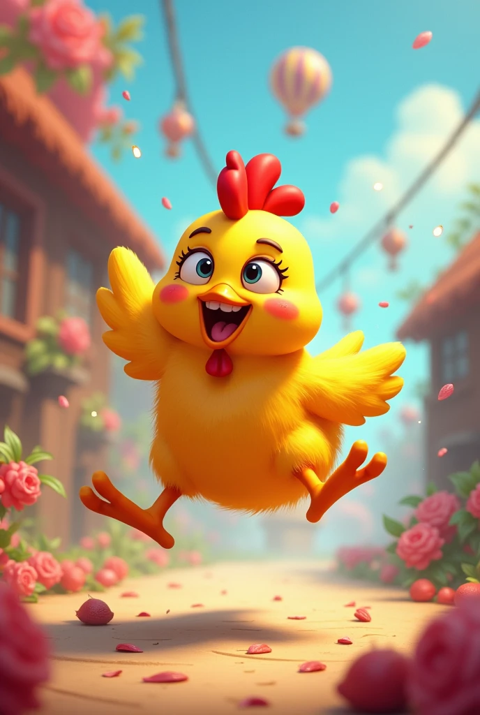 Chica dropped