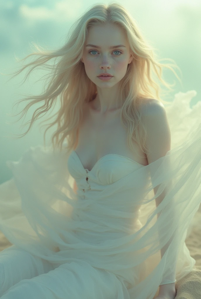 Emilia Mernes full of milk