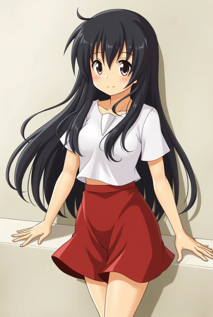Megumin with culottes and tegasas naked