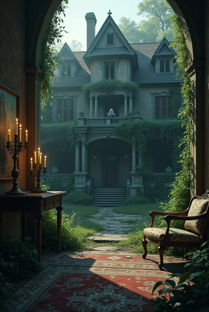 Treasures in haunted house