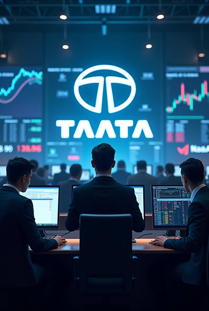 TATA motors  stocks up