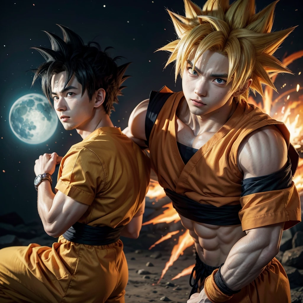 Goku and Naruto