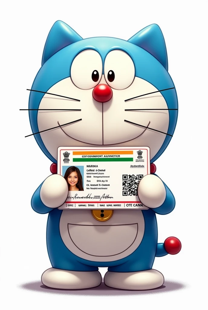 Adhar card of doremon