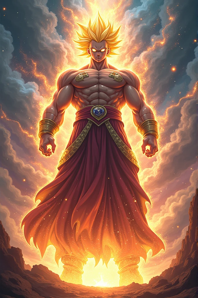 "The Mortal That the Gods Fear: The Ascension to Absolute Power" anime dragon ball