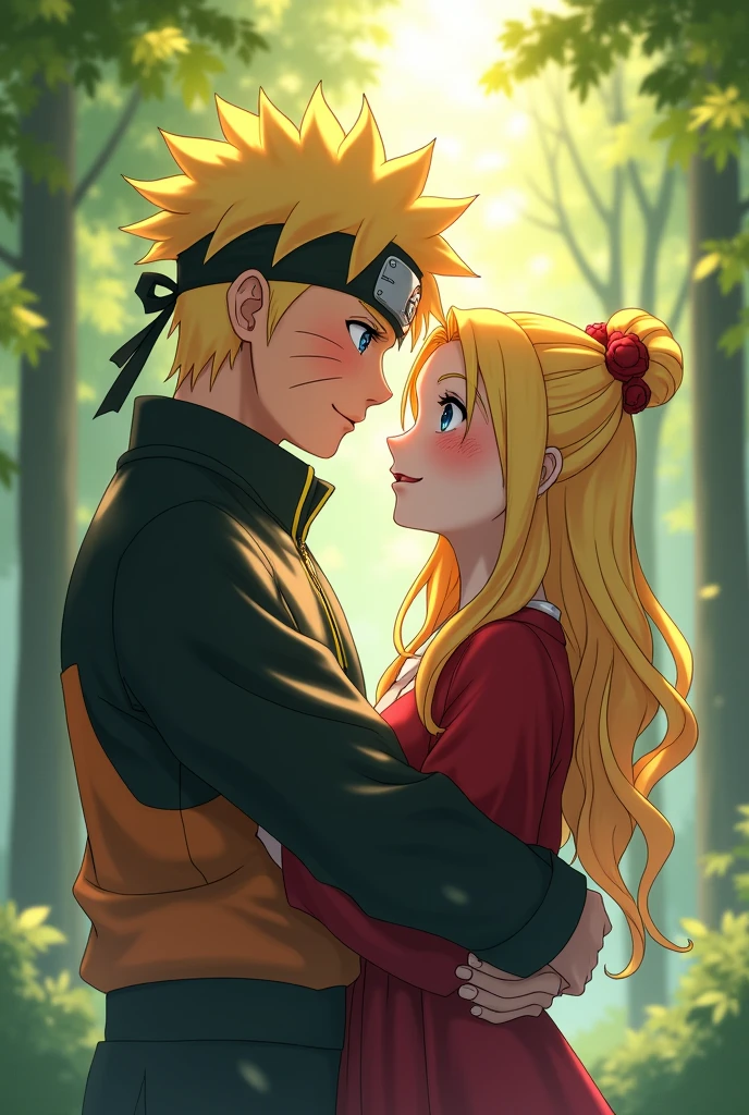 Naruto kissing Asta

