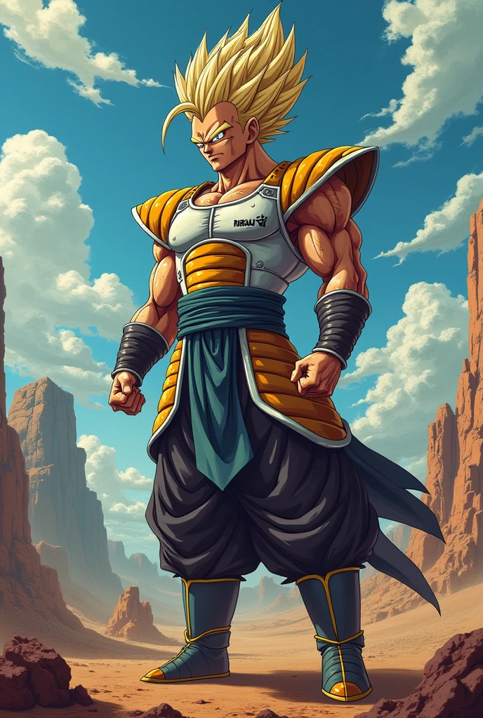 "The Exiled Saiyan: The Return of Vegeta&#39;s Forgotten Brother” anime dragon ball light novel 
