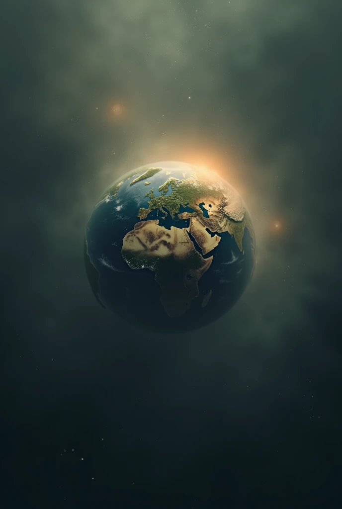 aesthetic image of world little dark theme for insta profile