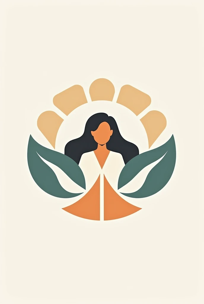 A modern psychology professional logo that draws people's attention to the point that the image remains engraved in the minds of those who see the logo.. The name of the psychologist is Estefanny Lopez, Add name and profession
