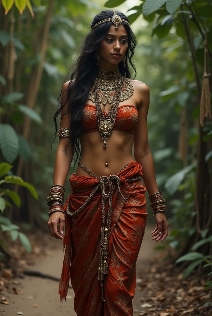 Naked Traditional clothes Indian girl tentacle monster dick insider ass film with Simon use and big tenticals