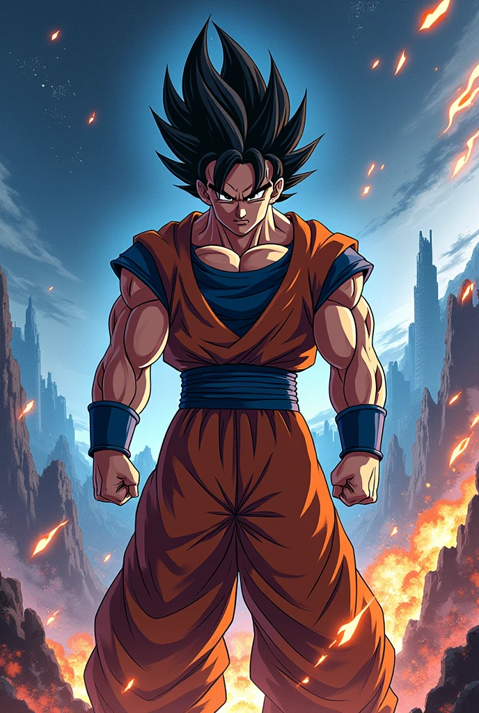 "The Exiled Saiyan: The Return of Vegeta's Forgotten Brother" anime style light novel