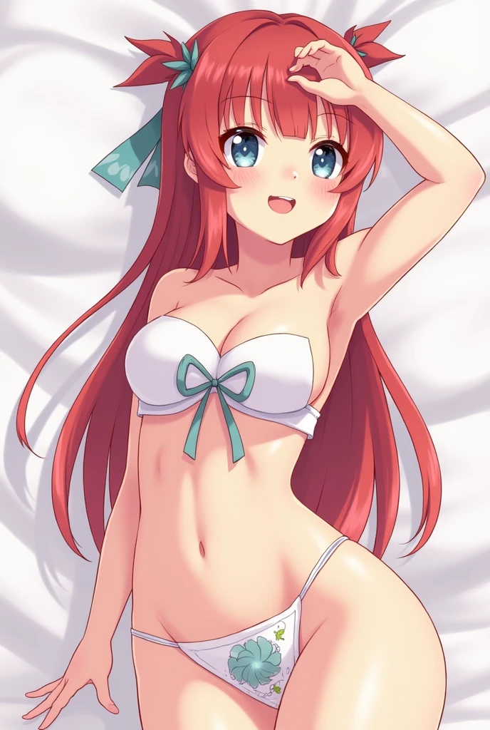 Create an anime girl without clothes