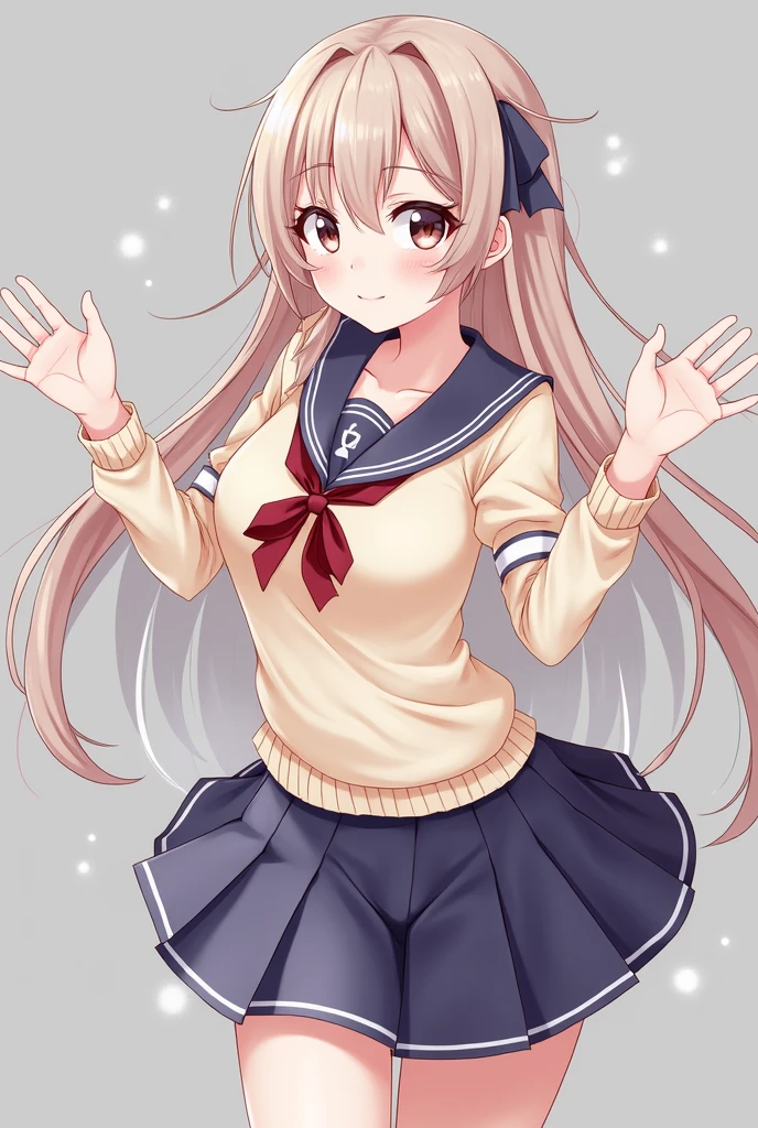 Anime girl, showing ass, spreading ass, Playing  with ass