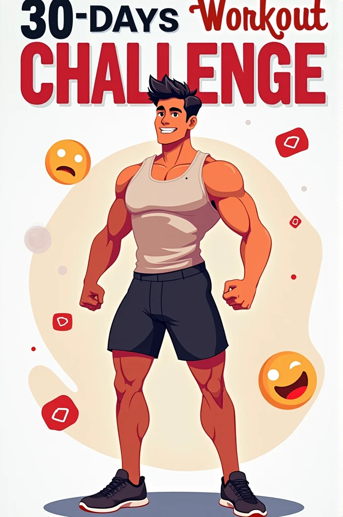 30 day workout challenge YouTube thumbnail