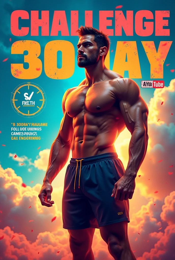 30 day workout challenge YouTube thumbnail