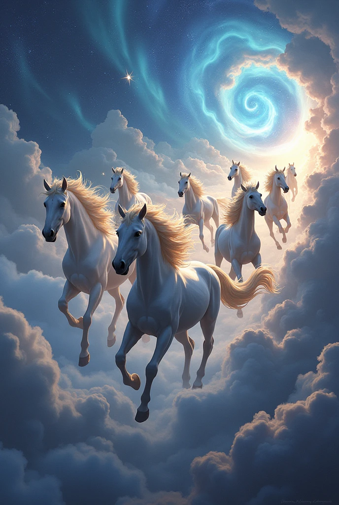 Seven horse in the sky 