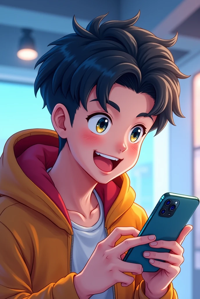18 YEAR OLD ANIME BOY BUYING IPHONE 15 PRO MAX 